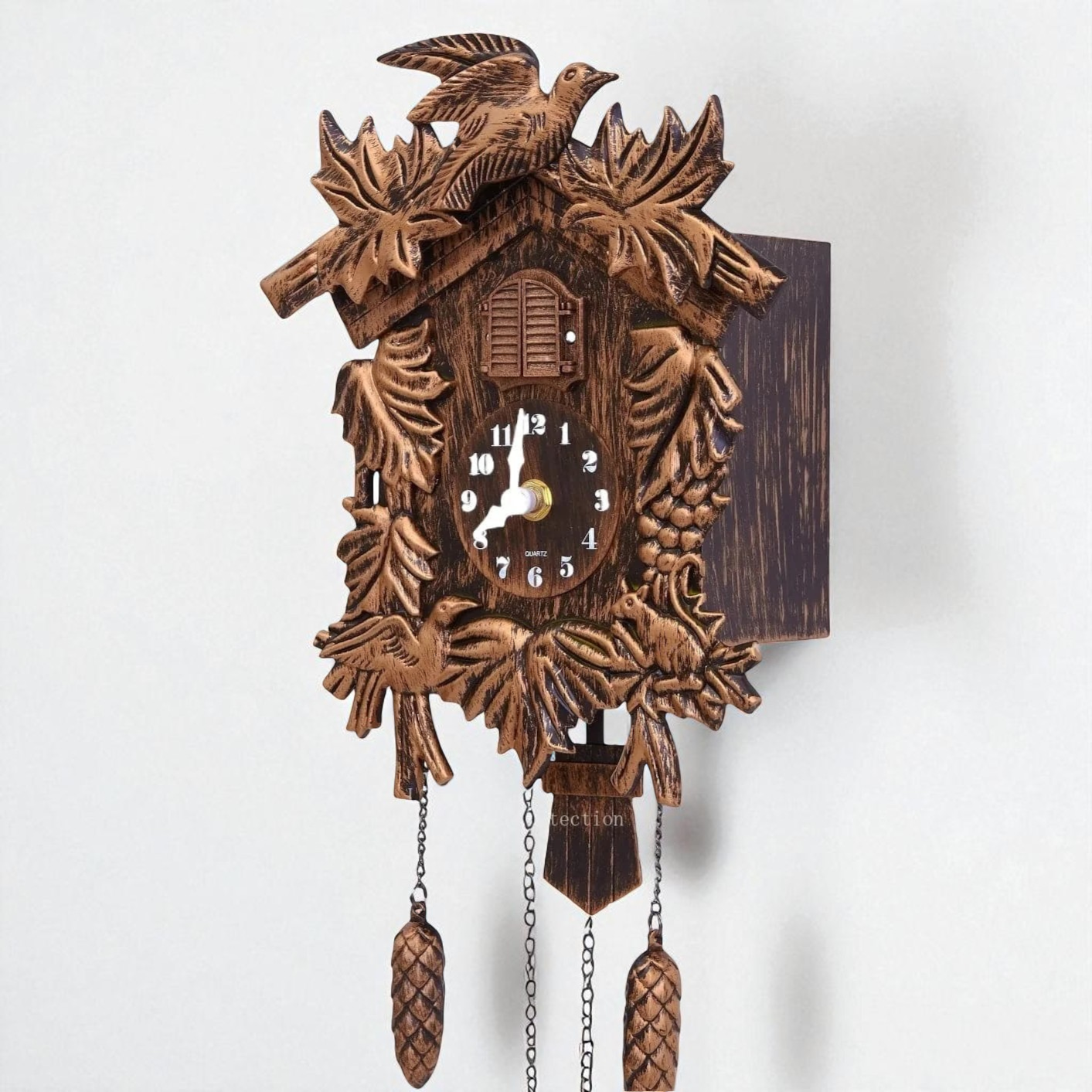 Horloge coucou bois