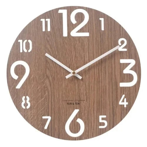 Horloge Murale en Bois
