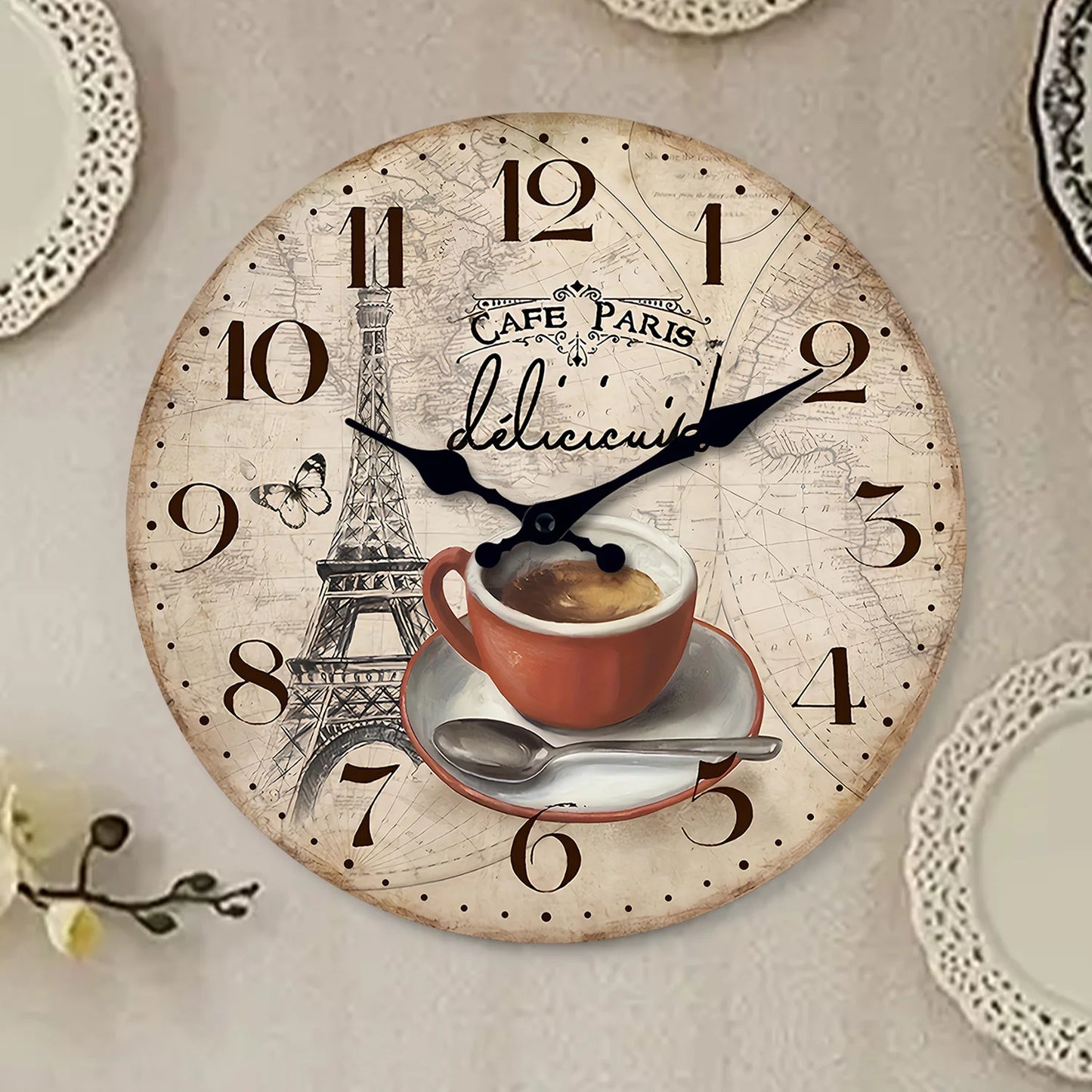 Horloge Murale | Style Paris Retro