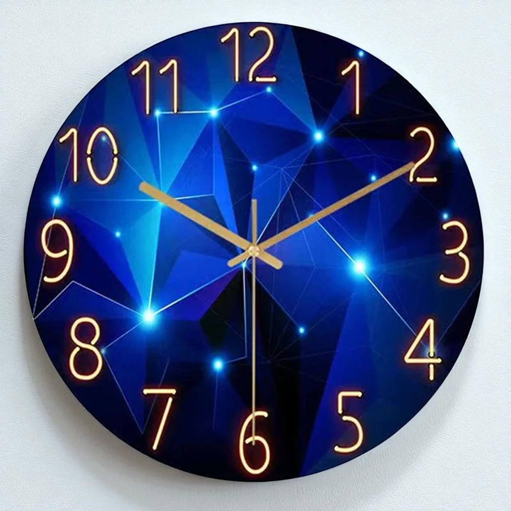 Horloge Murale Etoilé