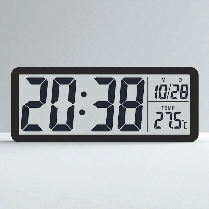Horloge numérique murale sans fil