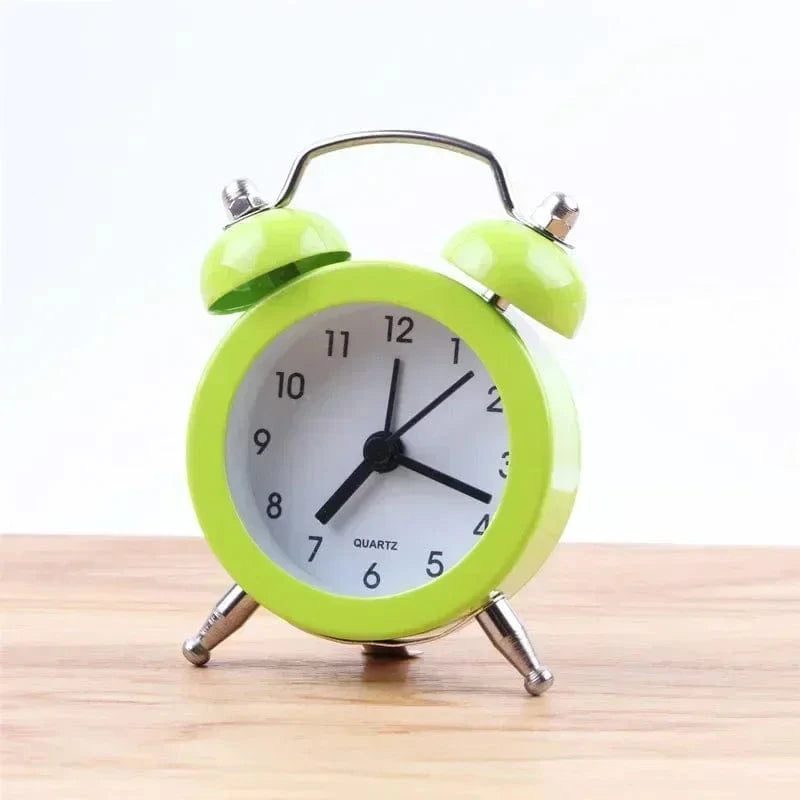 Réveil mécanique moderne - Horloge du Monde Vert