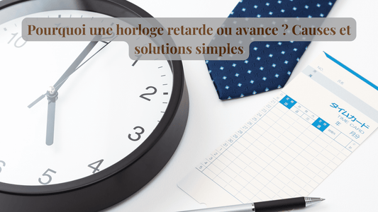 Pourquoi une horloge retarde ou avance ? Causes et solutions simples