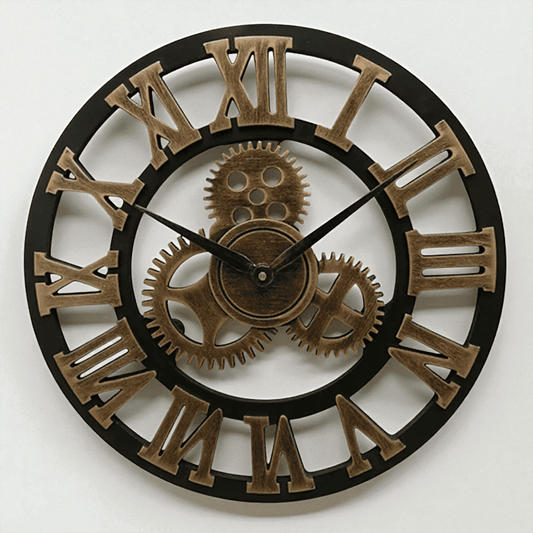 Cadran horloge chiffre romain vintage