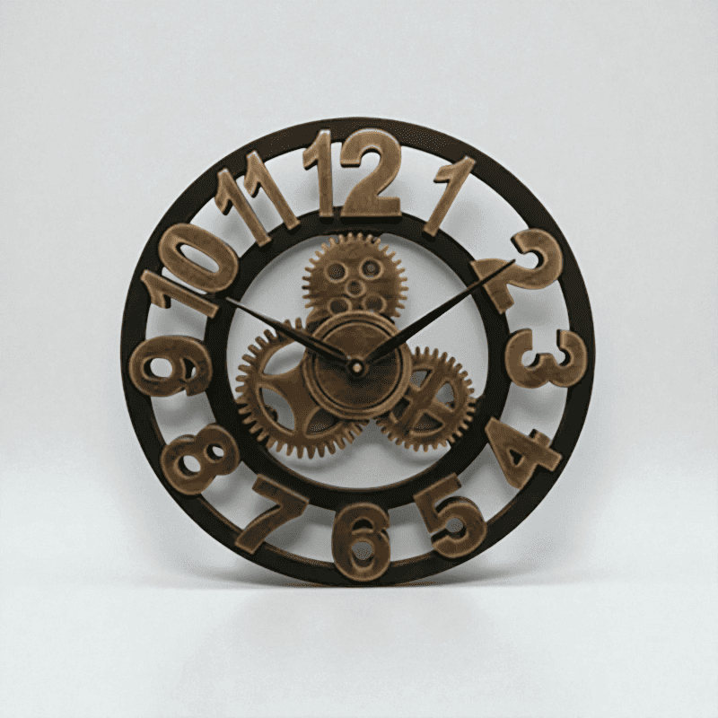 Grande horloge murale salon