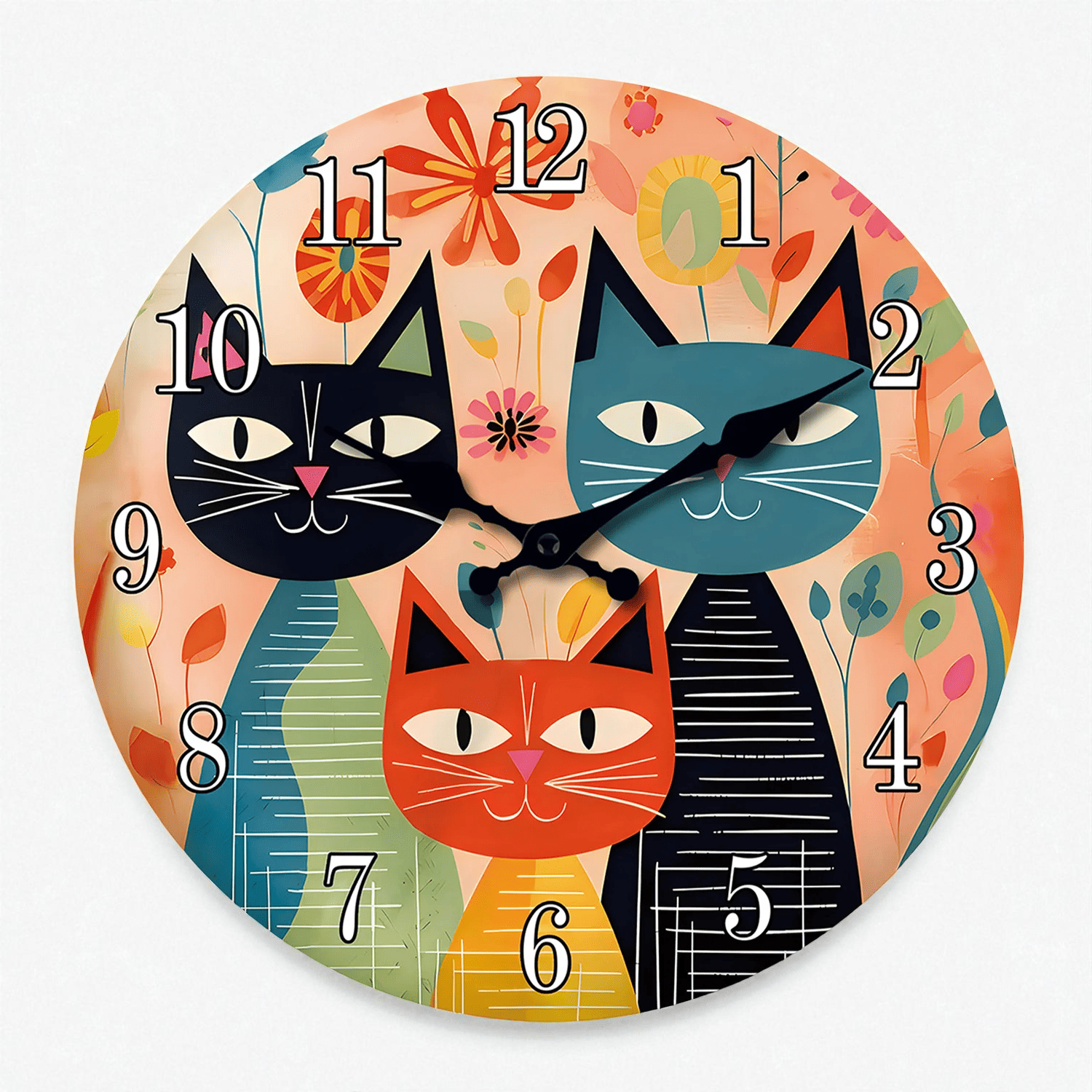 Horloge Chat