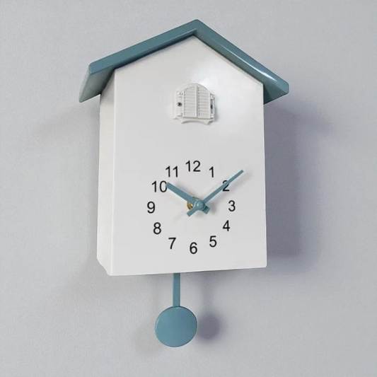 Horloge coucou moderne en bois