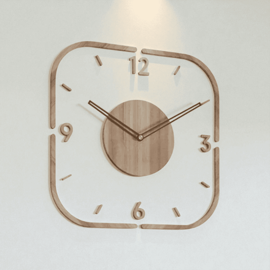 Horloge design salon