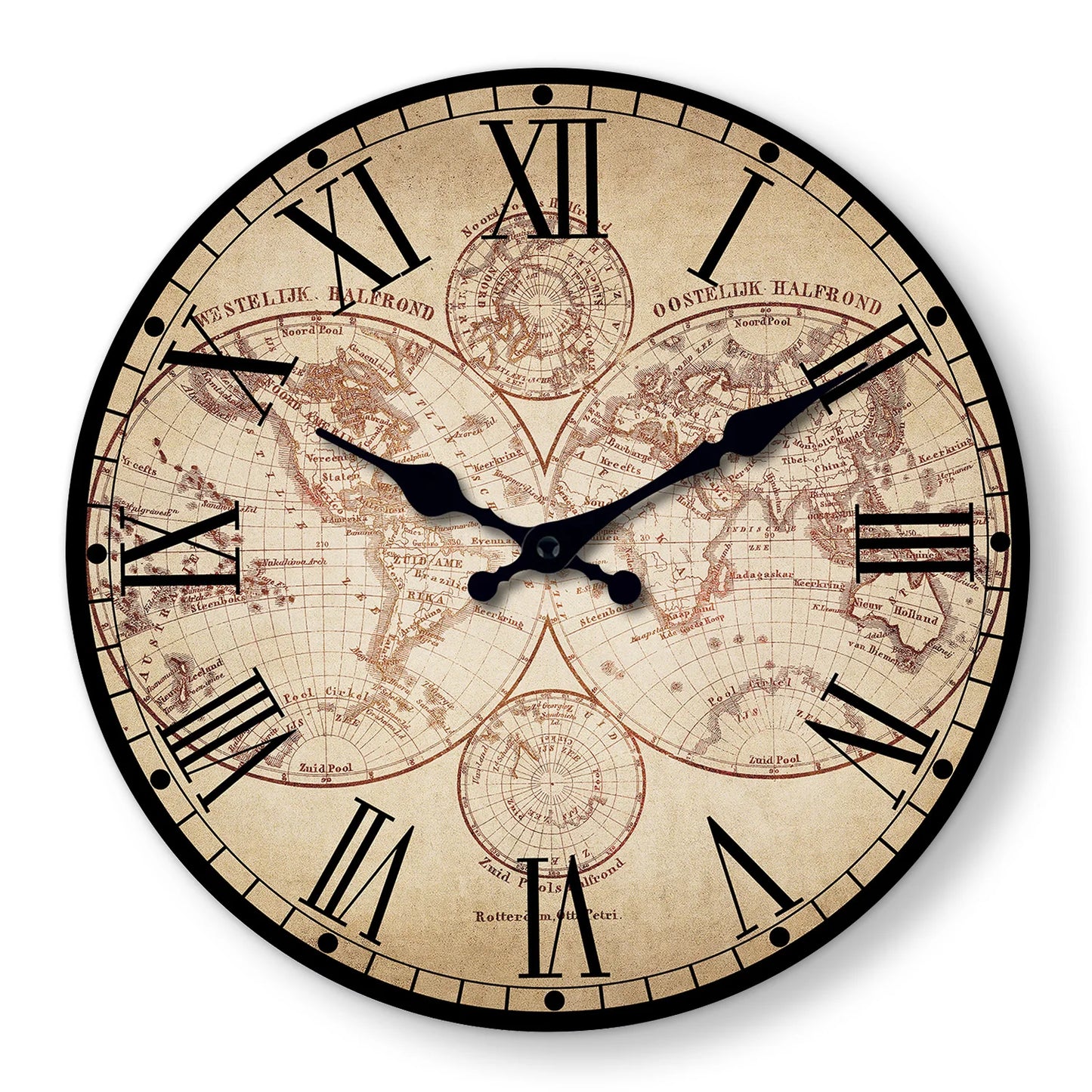 Horloge murale design pour salon