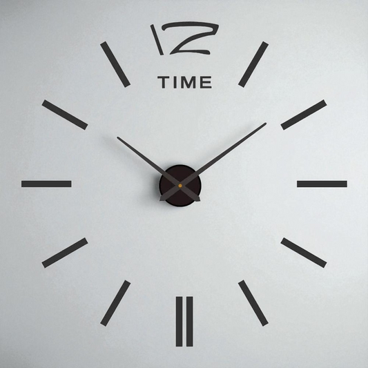 Horloge murale minimaliste moderne