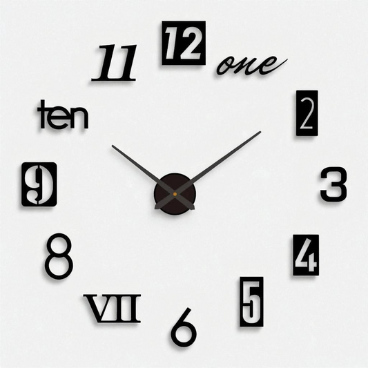 Horloge murale moderne