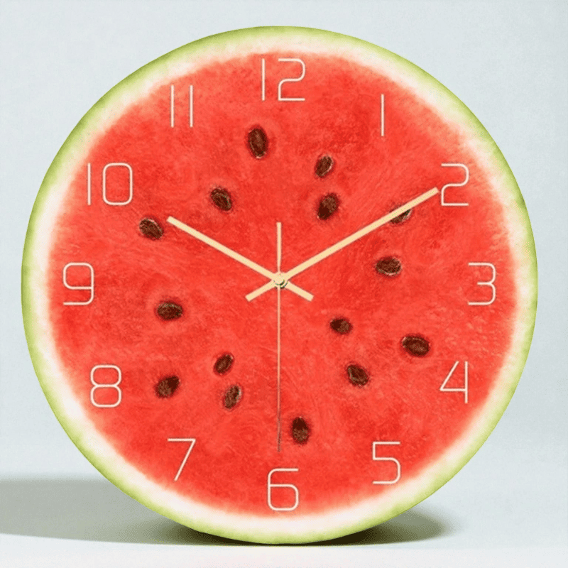 Horloge pasteque