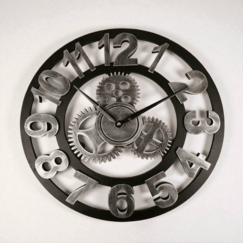 Horloge salon design