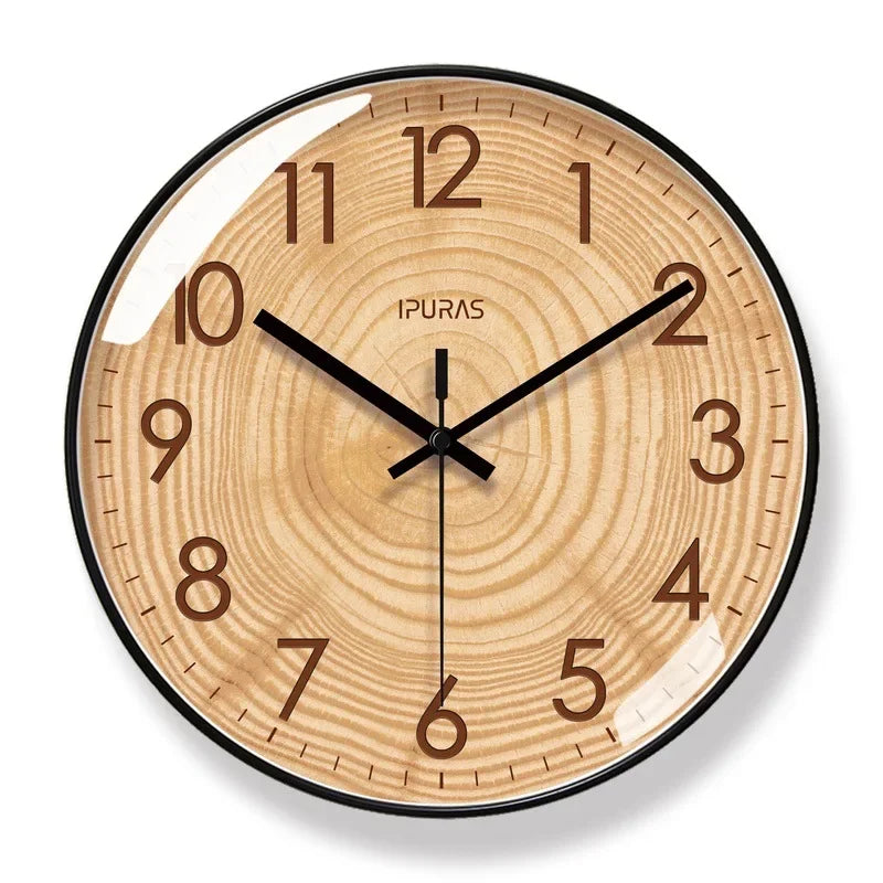 Pendule murale bois