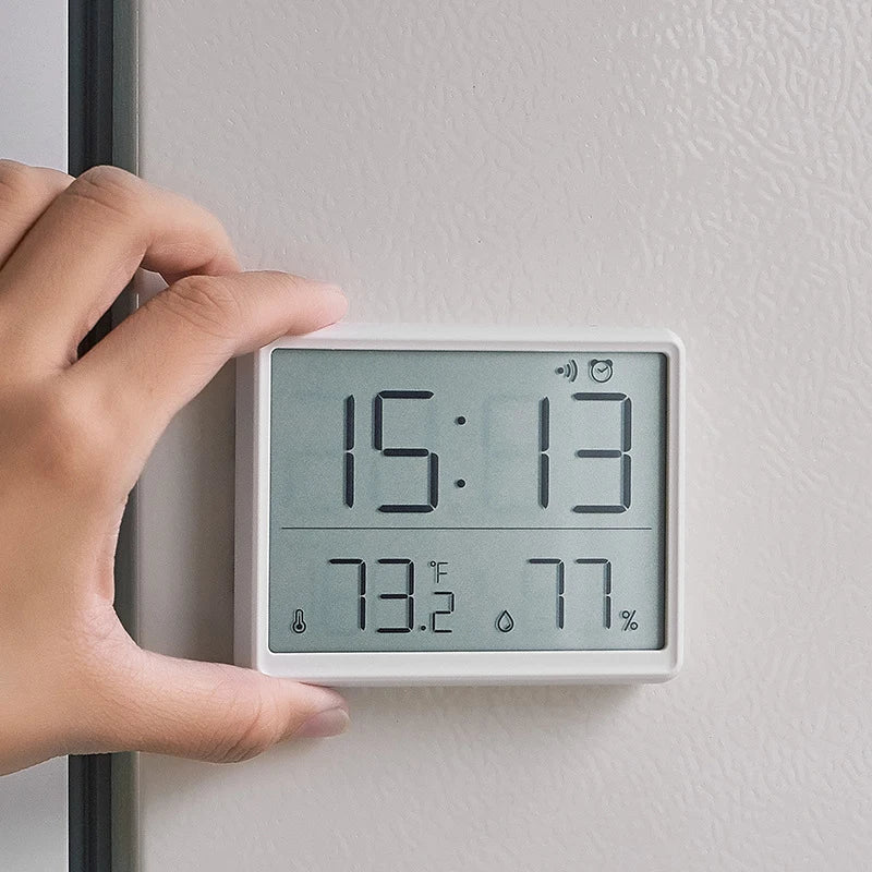 Réveil Matin Ultra-Fin – Station Climat Intégrée