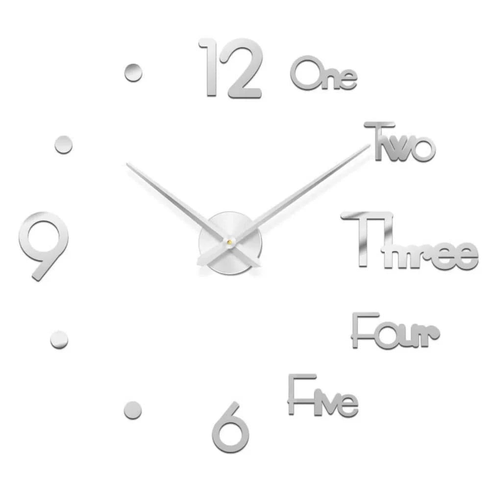 Design Épuré – Horloge Murale
