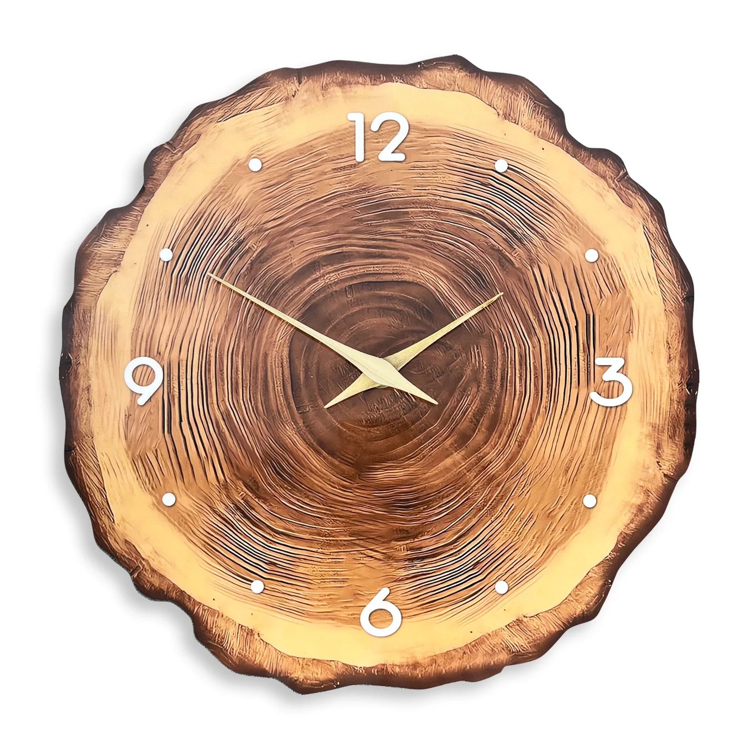 Horloge Murale | Design Bois Naturel