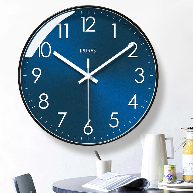 Horloge de Salon Naturelle Bleu Nuit