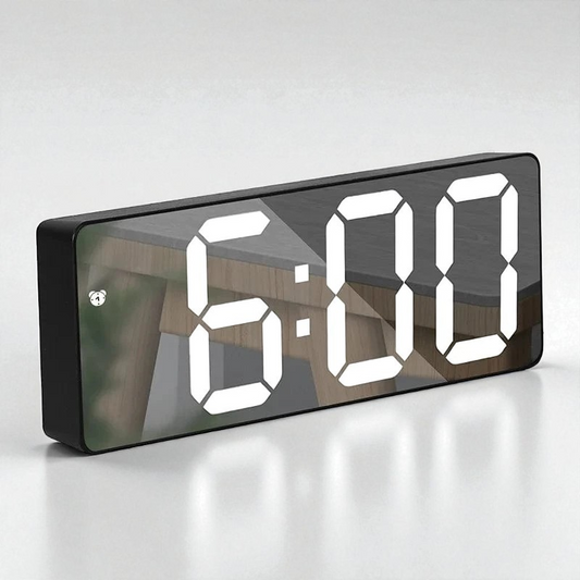 Horloge Design Miroir