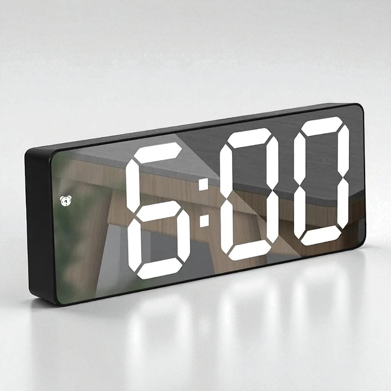 Horloge Design Miroir