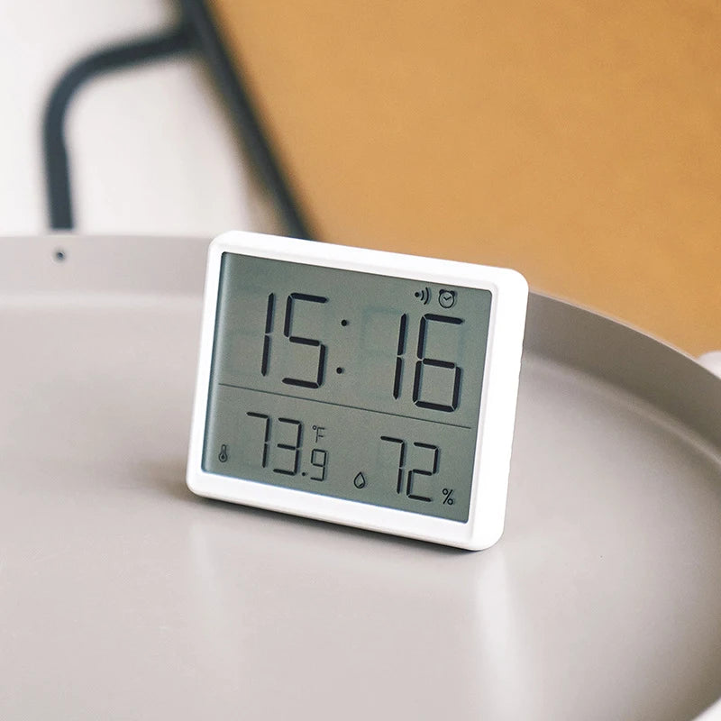 Réveil Matin Ultra-Fin – Station Climat Intégrée