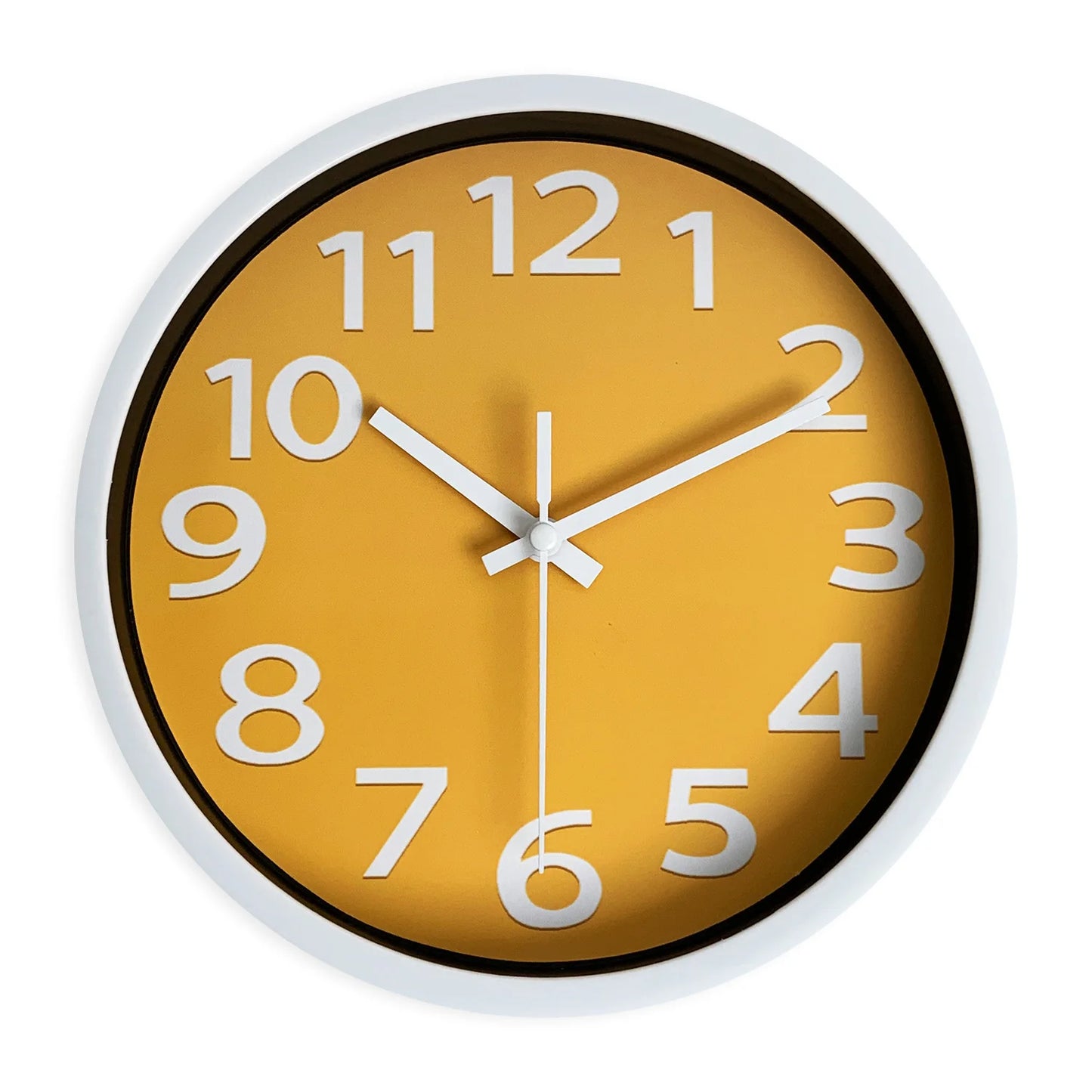 Horloge Design | Moderne Jaune Citron