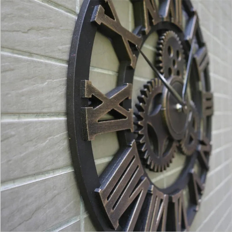 Horloge Grise | Esprit Zinc & Antique