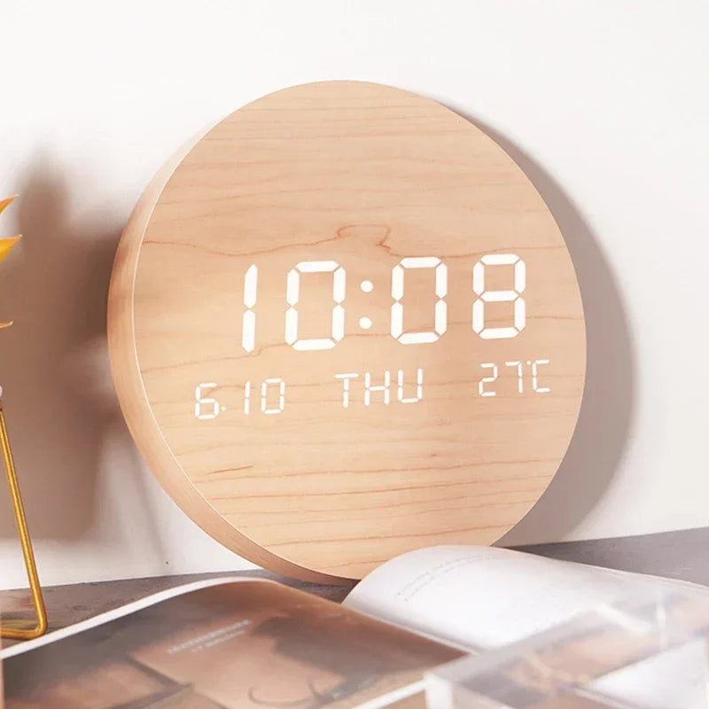 Horloge en Bois Moderne