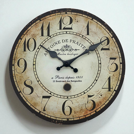 Horloge Murale Vintage Années 70