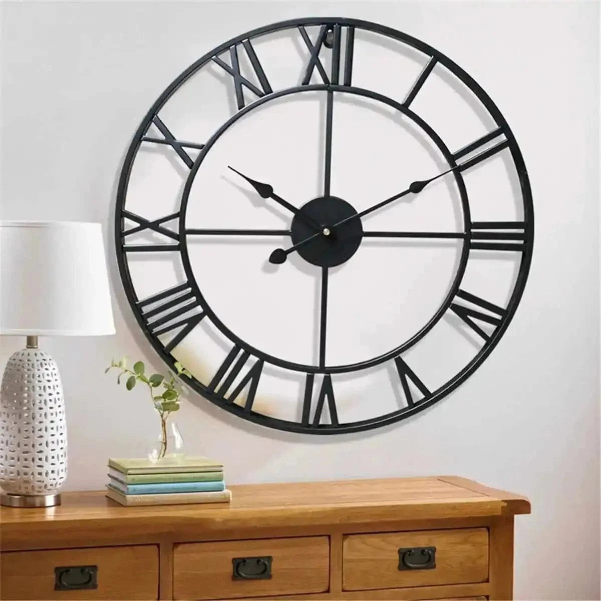Horloge Design 40 cm – Chiffres Romains