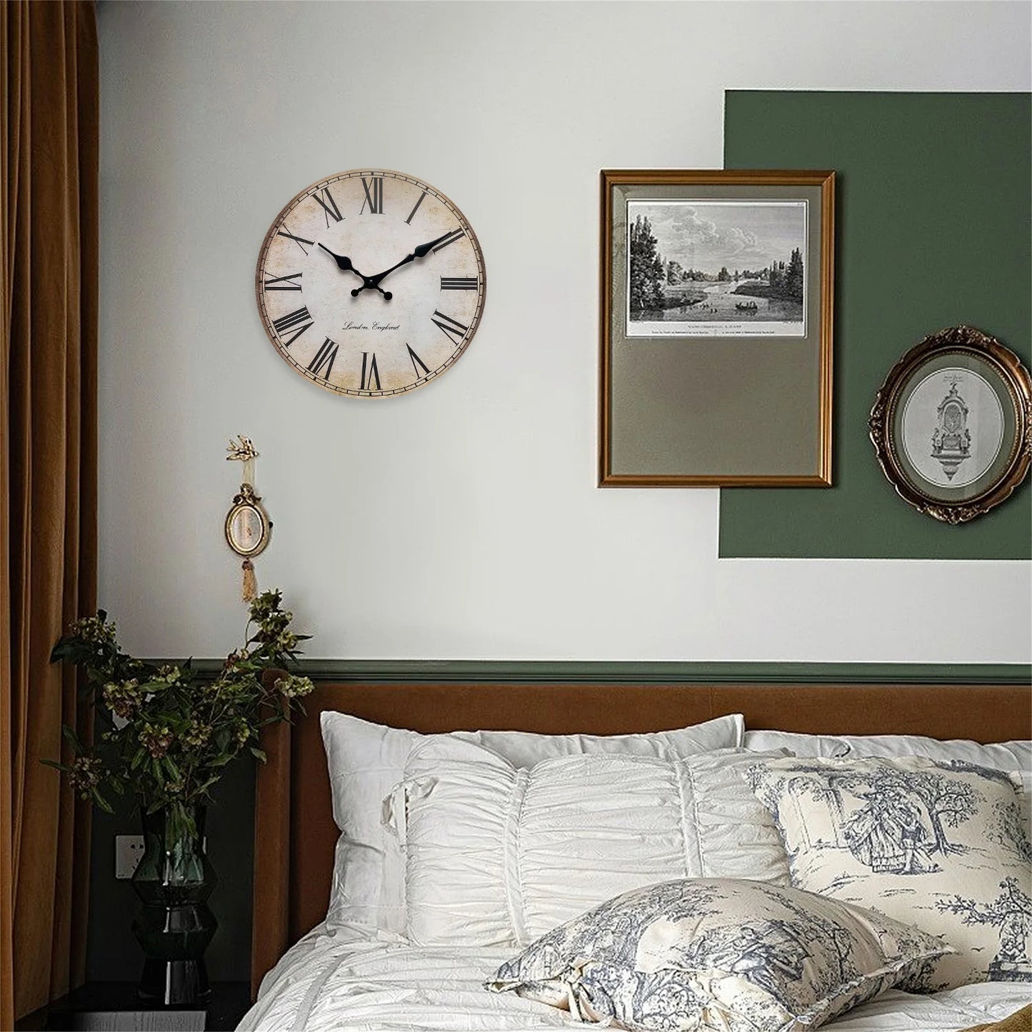 Horloge Salon | Chiffres Romains