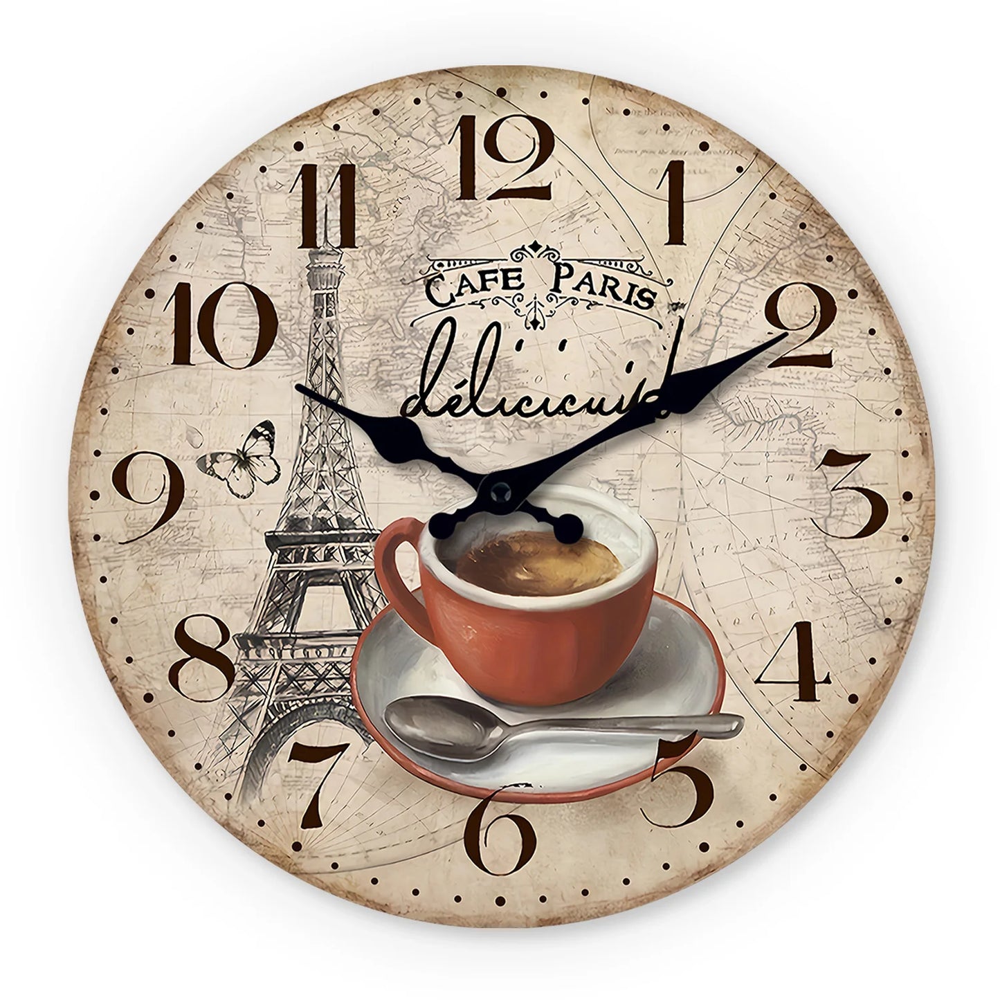 Horloge Murale | Style Paris Retro