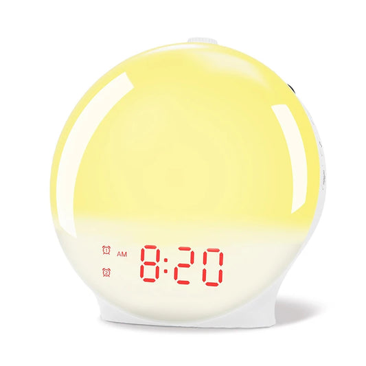 Simulateur Aube/Coucher Soleil – Réveil Radio