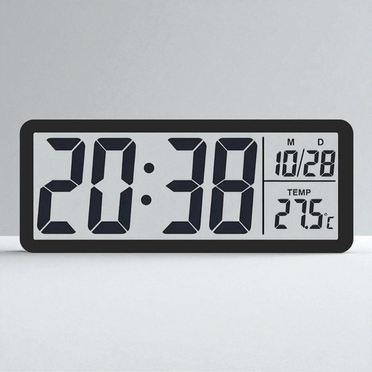 Horloge numérique murale sans fil